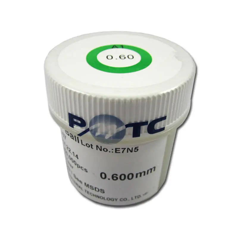 BGA инструмент PMTC 250K оловянный припой шары 0 2 мм 25 3 35 4 45 5 55 6 65 для паяльная