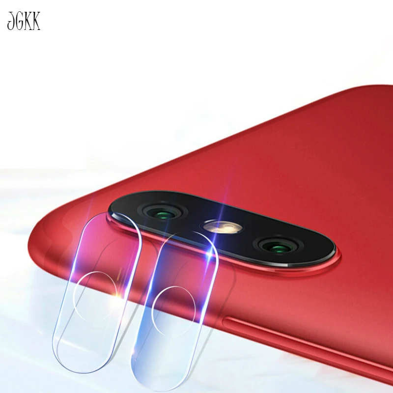 JGKK 2 шт для Xiaomi Mi A1 A2 5X 6X Мягкий объектив камеры закаленное стекло Защита экрана MiA2