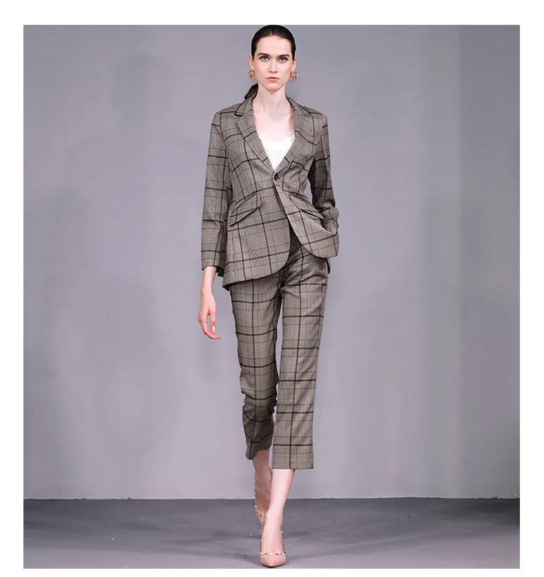 Рисунок 2 - Женский блейзер в клетку