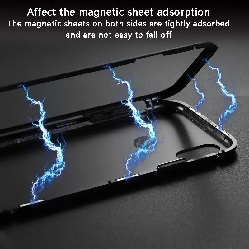 Металлический алюминиевый Магнитный чехол Pocophone F1 для Xiaomi Mi 8 Lite A2 9 Redmi Note 7 Pro