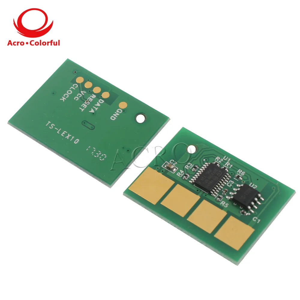 

10pcs 25K printer chip for Lexmark X651 X652 X654 X656 X658 toner cartridge reset spare parts