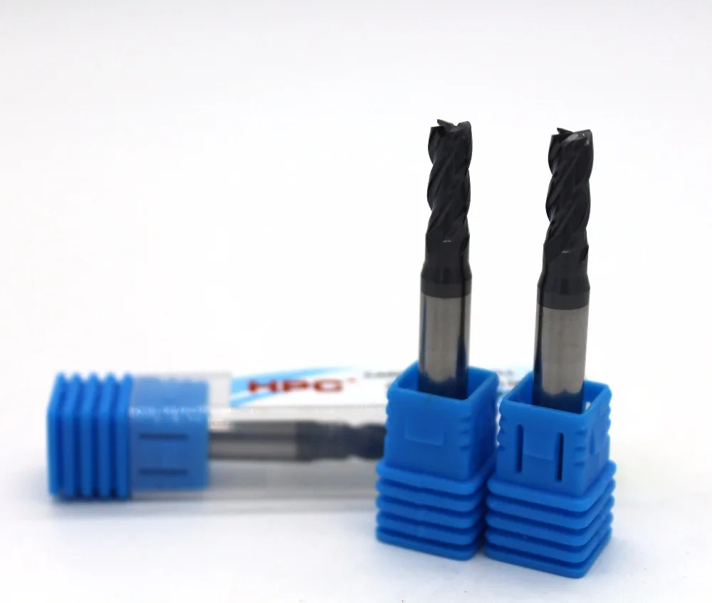 

router bit 5*6*50 of 4 flutes HRC 45 square flatted mill cutter tungsten carbide end mills CNC machine milling tools