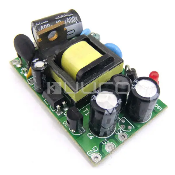 5 PCS/LOT AC to DC Power Converter/Adapter 90V~240 110V 220V 12V 800mA 9.6W Switching Supply | Обустройство дома