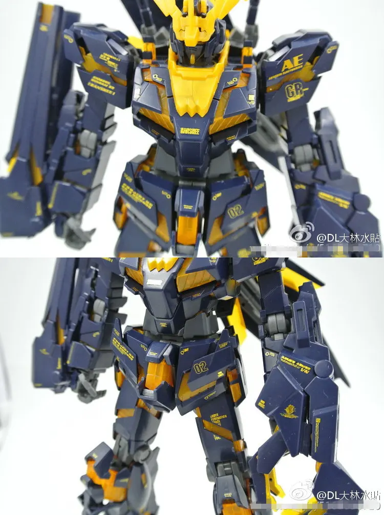 Высококачественная бронзовая водная паста D.L для MG 1/100 RX-0 Unicorn 02 Banshee UC01 DL014 |