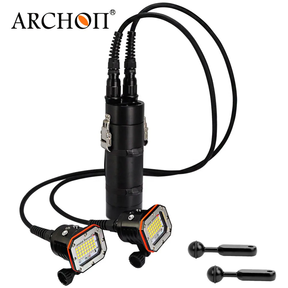 Фонарь Archon DH150W/ WH156W для дайвинга 300000 люмен погружной фонарь 3000 Вт