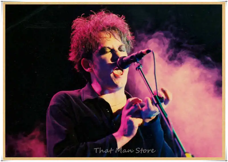 The Cure Rock Band музыка крафт-бумага плакат гостиная столовая настенные декоративные картины 30*21 см