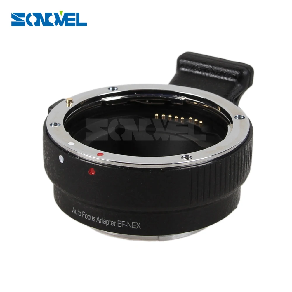 Sonovel EF-NEX автофокусом Переходники объективов для Canon EOS EF EF-S объектив Sony E NEX полный Рамка A7 A7RII A7SII A6300 A6000 NEX-7