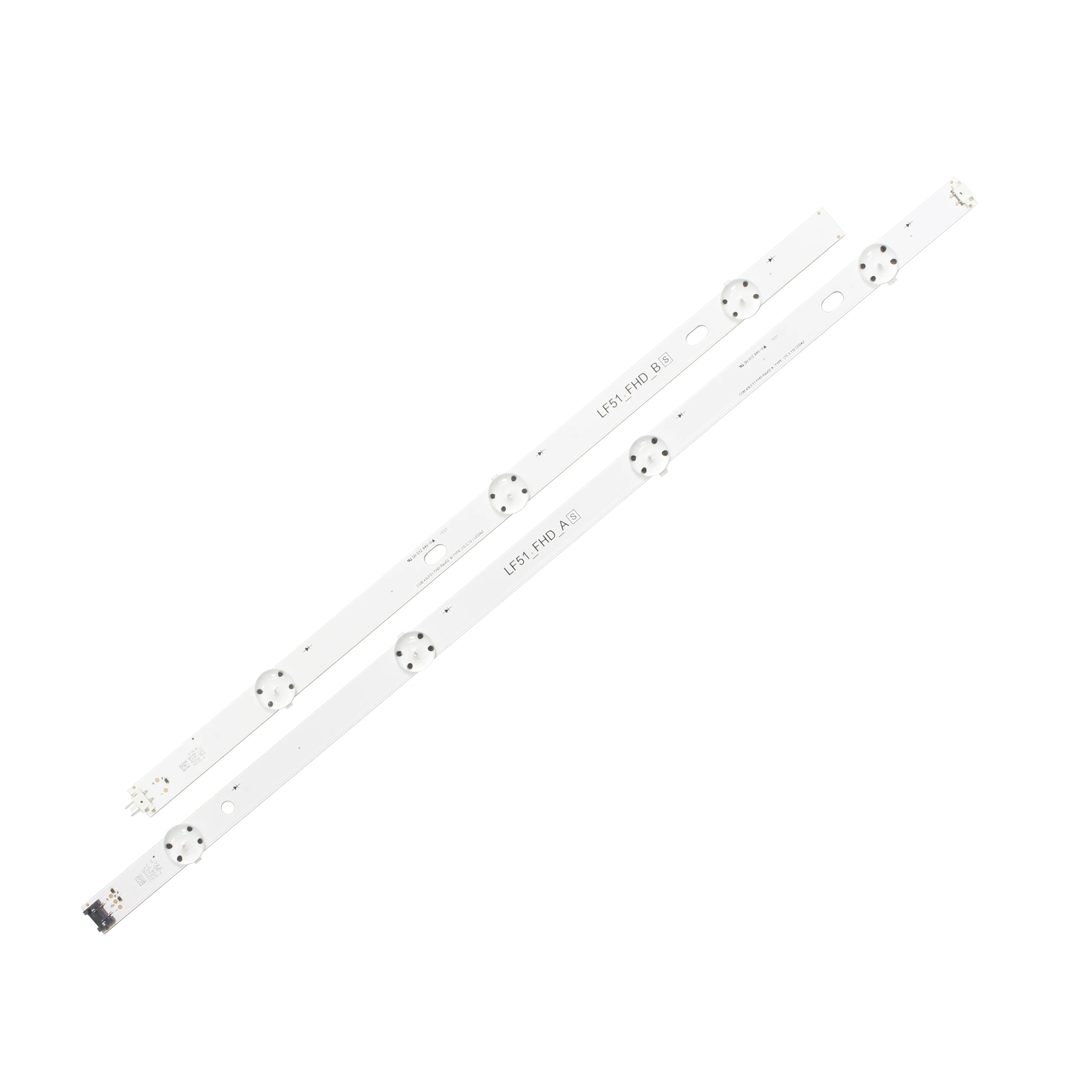 Новый комплект 6 шт. светодиодный подсветка полосы для LG 43LH5700 43LH51_FHD_A 43LH51_FHD_B