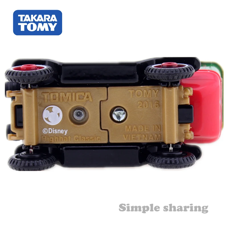 Takara Tomy Tomica Disney моторы DM 01 Высокое шляпа классических автомобилей с Микки-Маусом