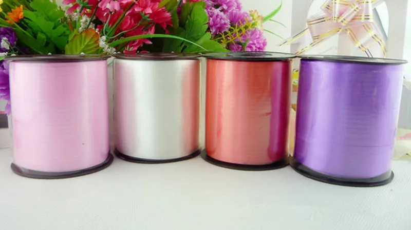 

1pcs/lot Foil Balloon Ribbon 5mm * 250m Party Wedding Gifts Wholesale for Party Decoration DIY Accessories Supplies