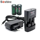 Soshine S5 2 слота CR123A 16340 зарядное устройство с Soshine 2 шт. RCR123 16340 700 мАч 3,7 в перезаряжаемая литий-ионная батарея