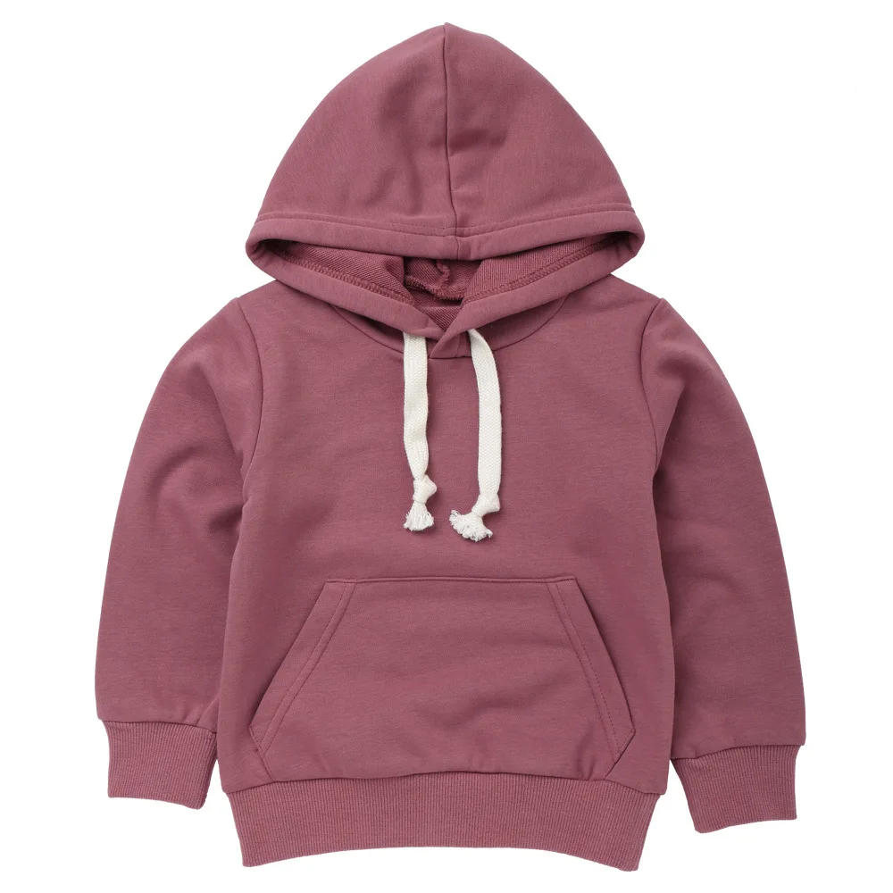 bean red Милые детские толстовки из хлопка Kawaii с логотипом на заказ, фото текст, принт для девочек и мальчиков, детский дочерний родитель, толстовки с капюшоном - Цвет: bean red