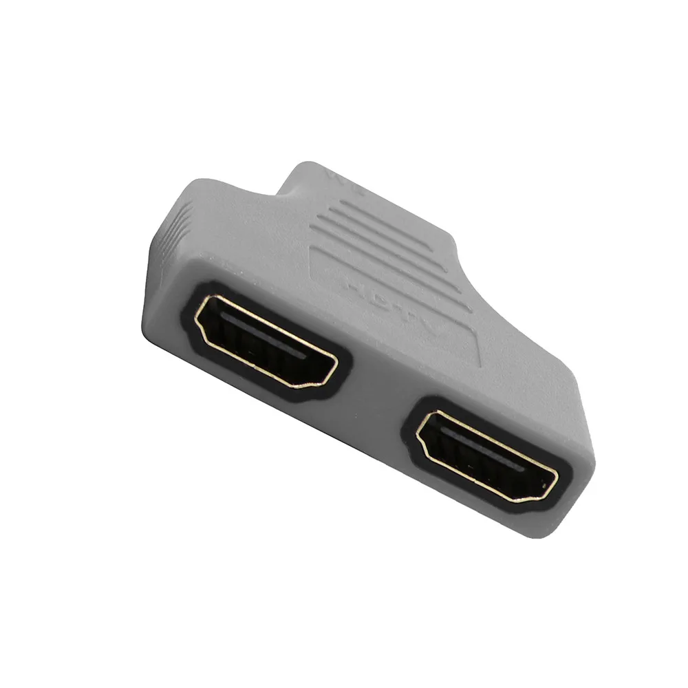 Новый разветвитель 1080P разных цветов HDMI порт штекер на 2 гнезда 1 в Выход адаптер