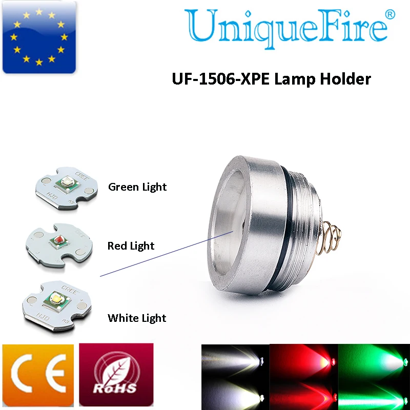 

UniqueFire 1506-XP-E LED Modules Brass Drop In Pill Fit For UF-1506 Hunting Flashlight Torch Free Shipping