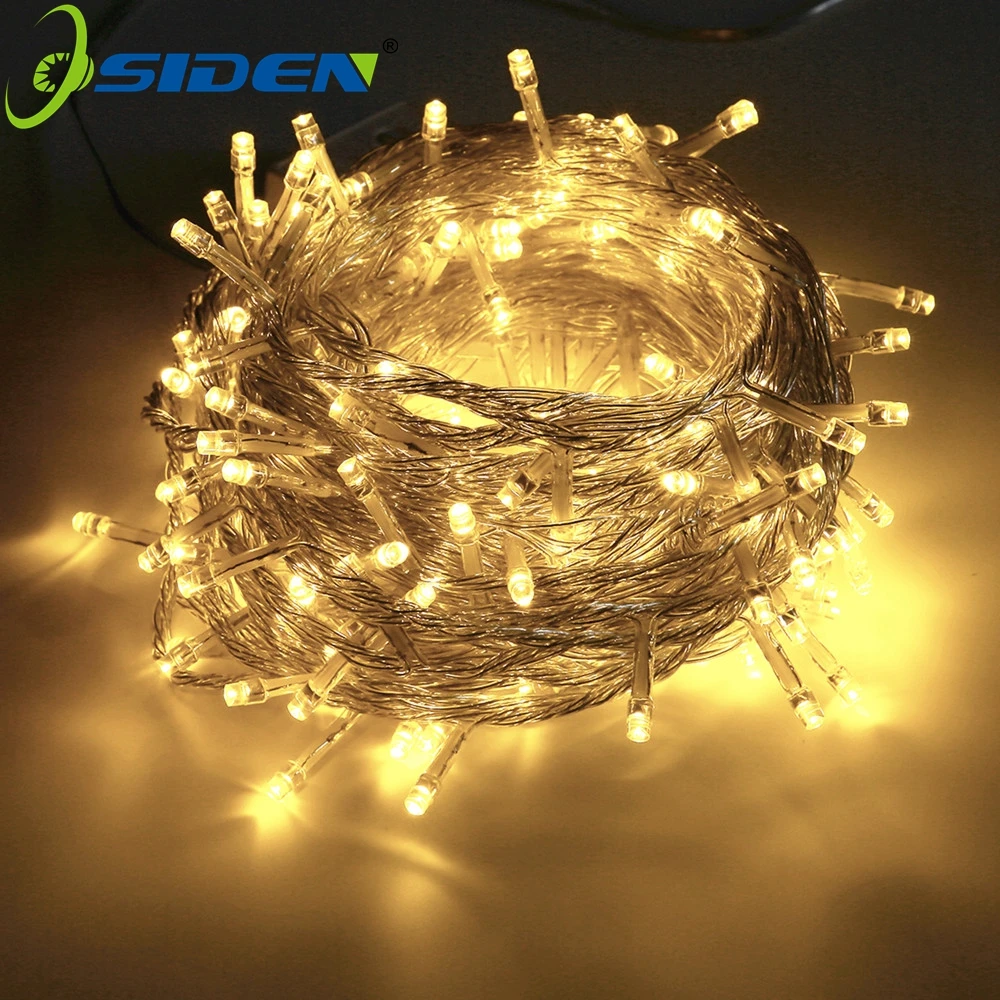 

50M 500LED Holiday Light Strings 220V/110V Warm White Red Blue MultiColor for Christmas party wedding Christmas Light