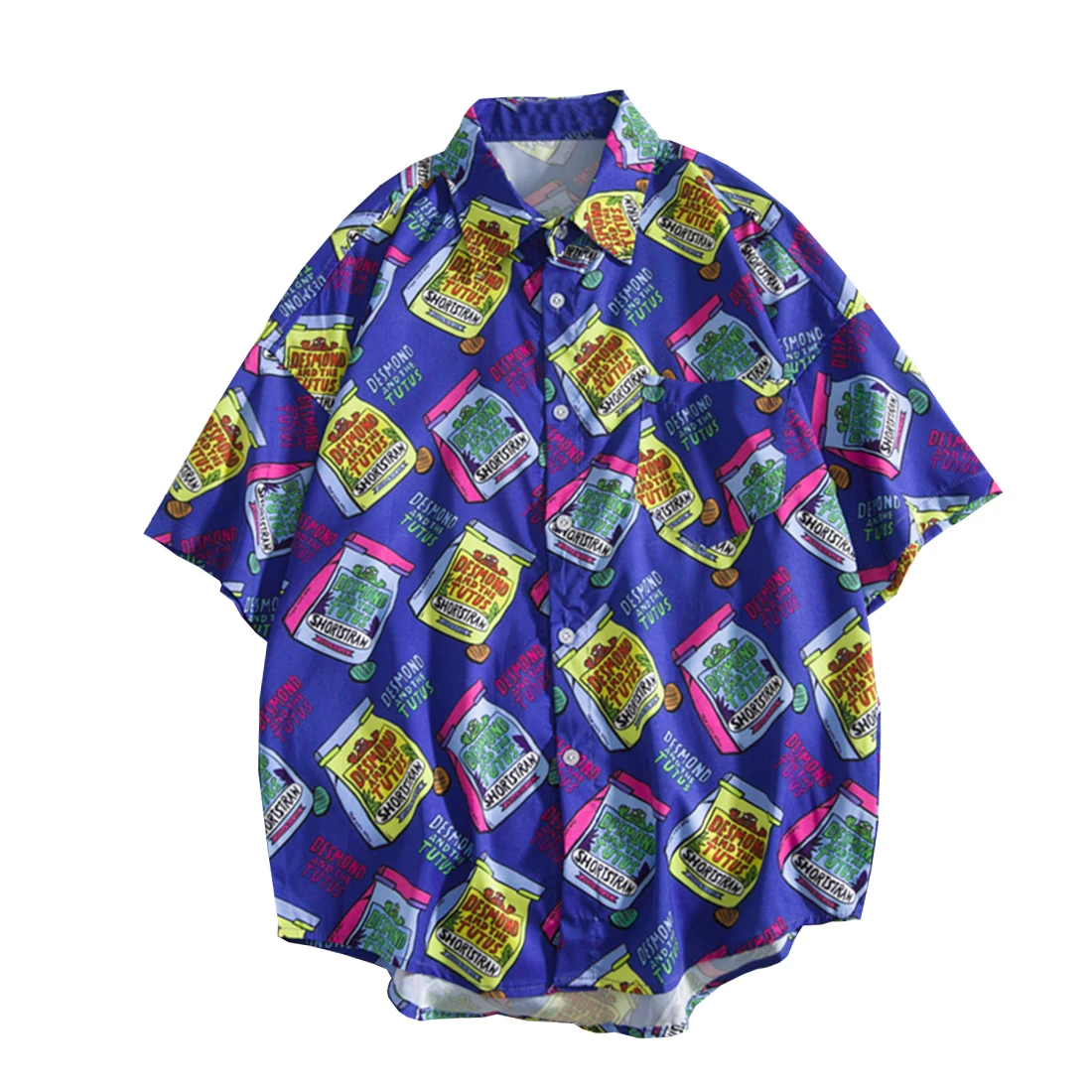 Летняя уличная Гавайская пляжная одежда в стиле хип хоп с буквенным принтом