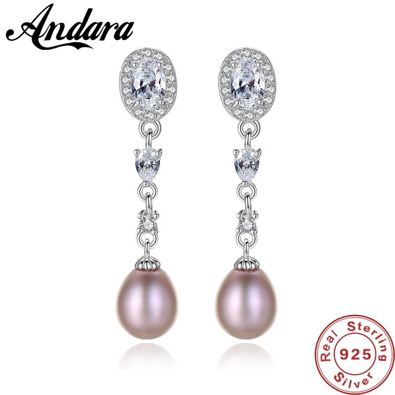

Женские серьги из серебра 925 пробы, с фианитом