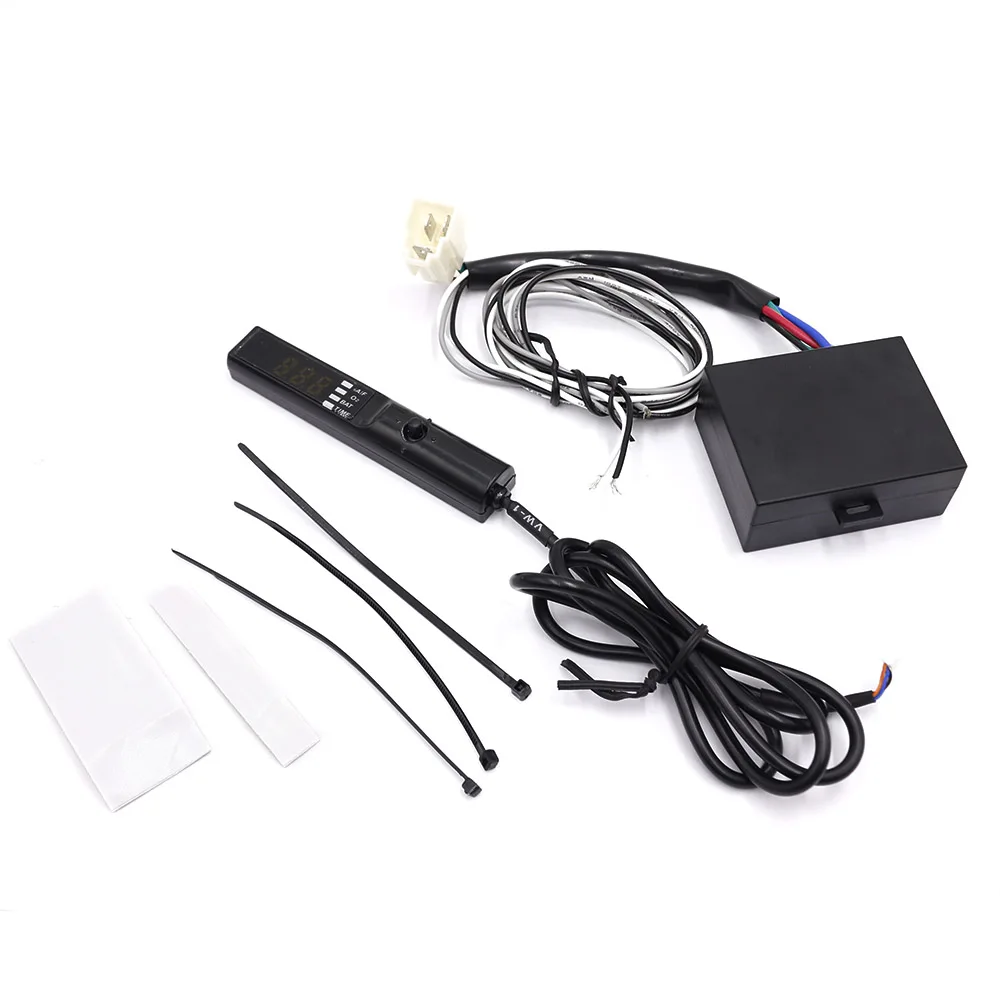 Универсальный автомобильный турбо таймер красный/синий/белый светодиодный