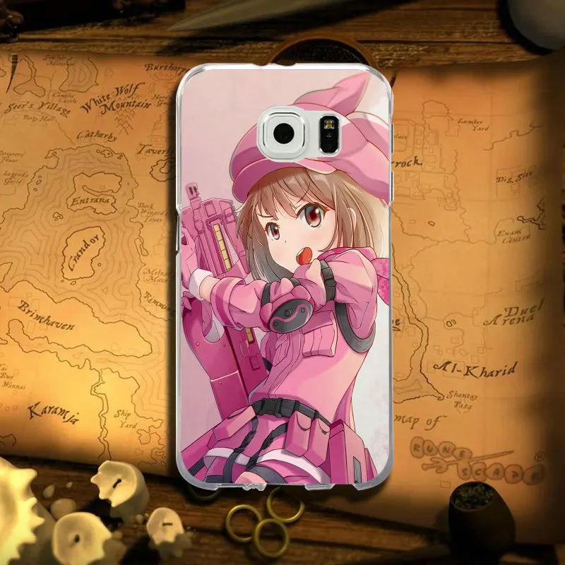 Аниме Sword Art Online мягкий чехол для телефона из ТПУ с крышки samsung Galaxy Note 2 3 5 8 9 S2 S3 S5
