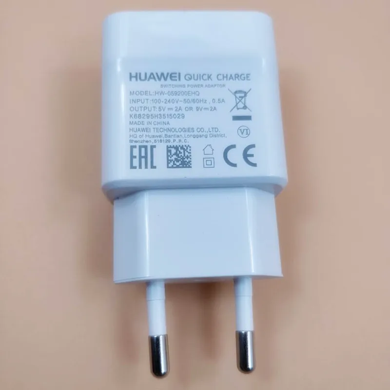 Оригинальное зарядное устройство Huawei p20 lite QC 2 0 Быстрая Зарядка адаптер и Usb
