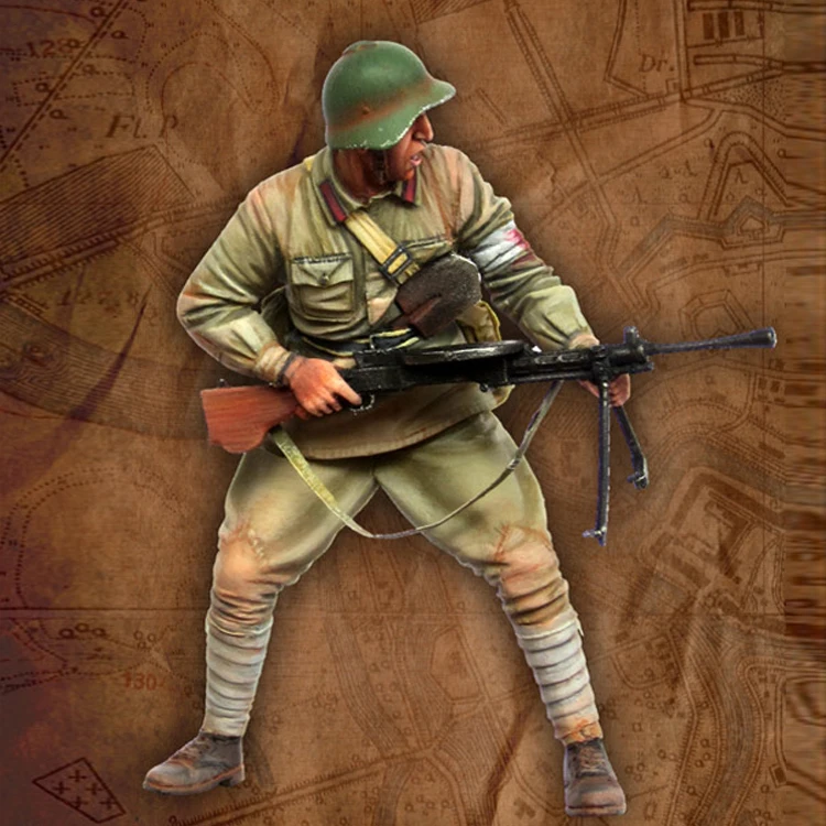 1/35 красный армейский стрелок. WW2 полимерная модель солдата GK военная тема Второй