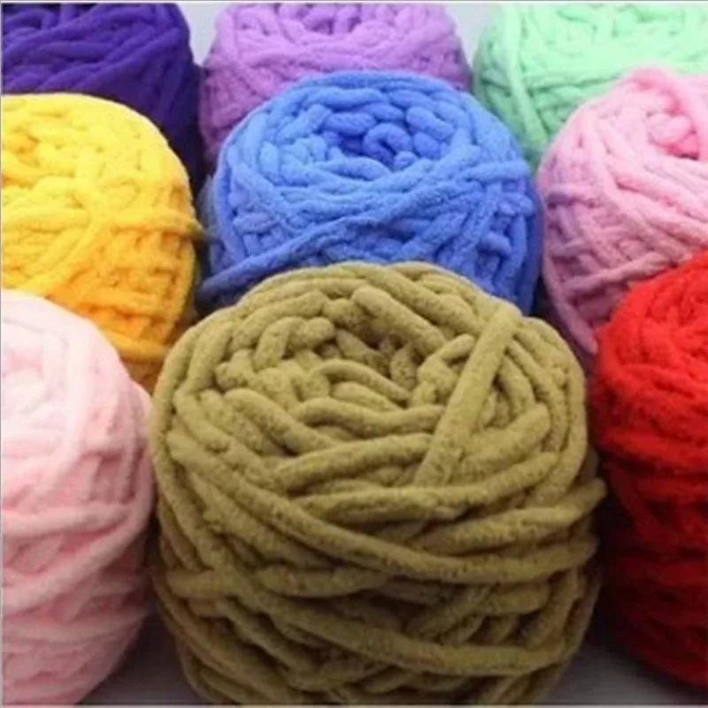 3 шт./лот цветная 1 нить хлопчатобумажная пряжа для ручной вязки шапка шарф носки