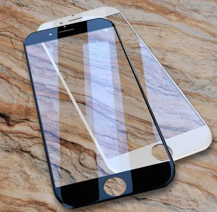 5D полное покрытие протектор экрана для iPhone 6 6s 7 закаленное стекло 8 X стеклянная