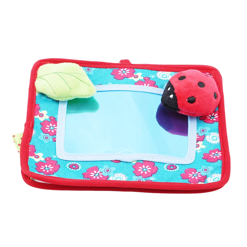 Детское игрушечное зеркало плюшевая детская погремушка для малышей