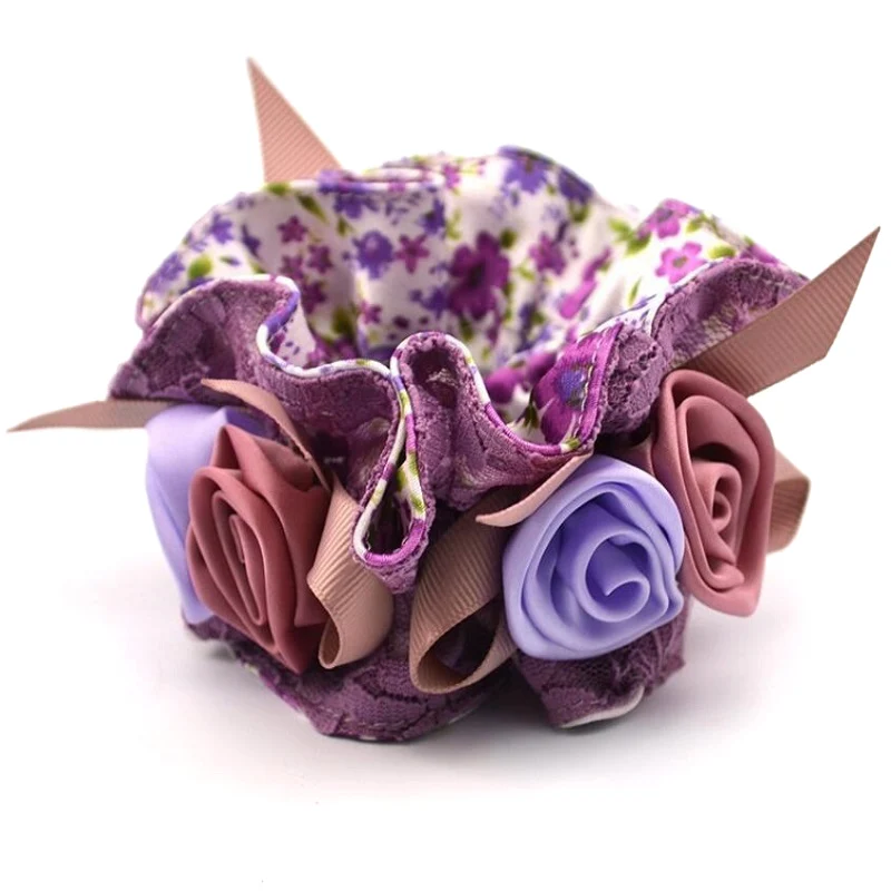 1 шт. Женские аксессуары для волос девочек и женщин Кружева резинка супер