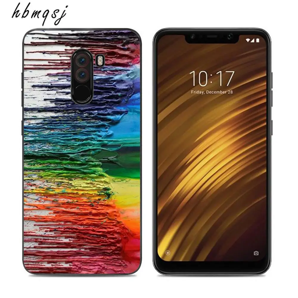 Fudna for xiaomi f1 pocophone case silicone soft butterfly cute mandala original coque pocphone phone back cover |