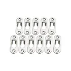 1020 шт. 44 мм x 16 мм тон металлический Замочная скважина фото вешалка крепеж для картины фоторамка мебель серебро