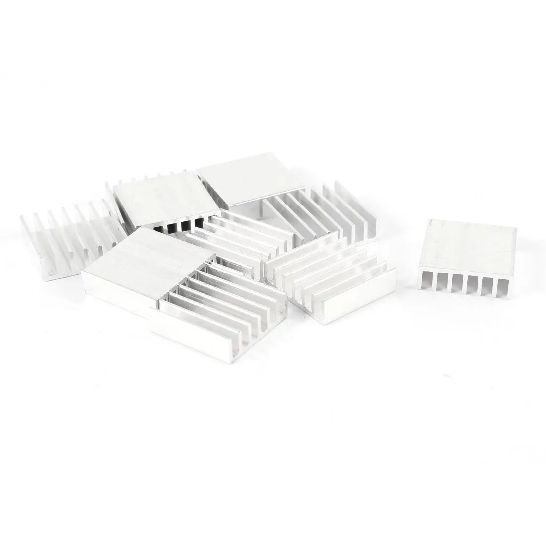 

10 Pcs 20mm x 20mm x 6mm Aluminum Heatsink for IC MOSFET SCR