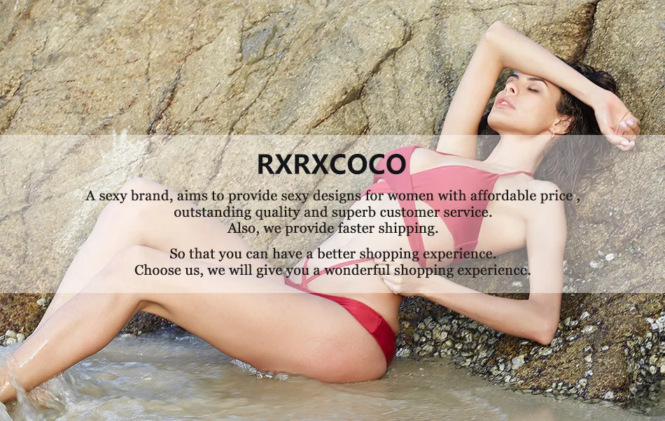 RXRXCOCO, Хит, бикини, купальник для женщин, Maillot De Bain Femme,, сексуальный комплект бикини, на пуговицах, купальник для женщин, купальник, пляжная одежда