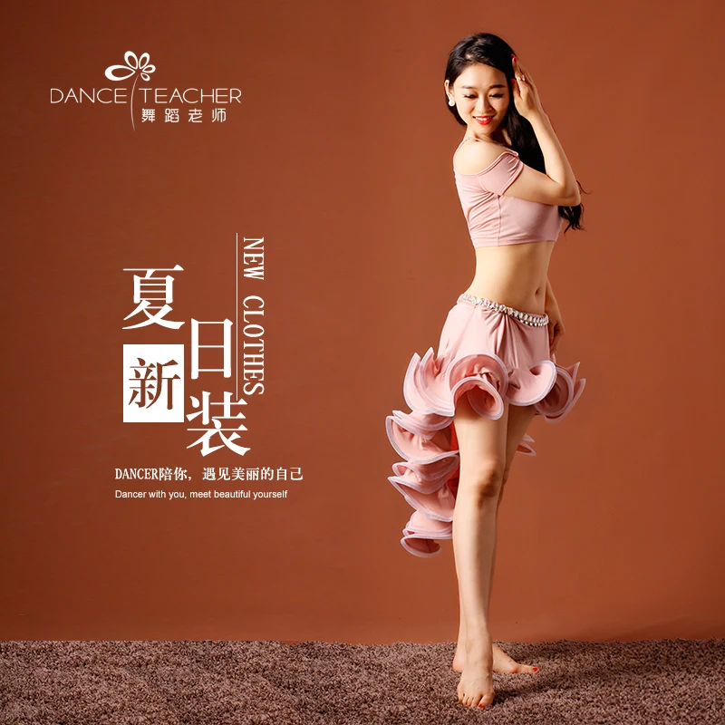 Belly Indian eastern dance costumes Bellydance oriental dancing costume clothes bra belt chain scarf ring skirt dress set 835 |