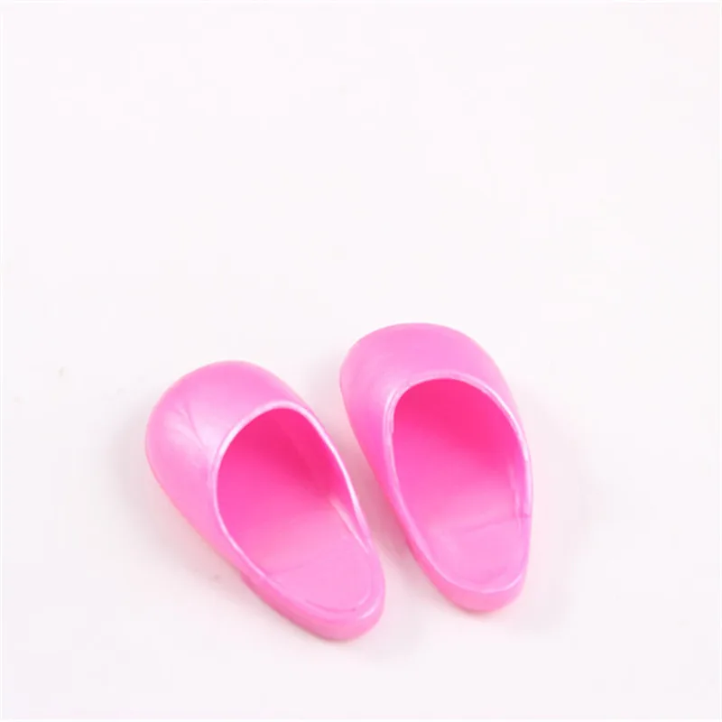 1 шт. Розовая обувь Одежда для кукол подходит американских Wellie Wishers размером 14 5