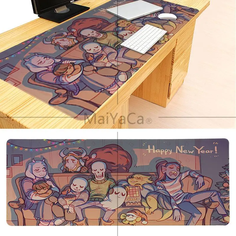 MaiYaCa, винтажный, крутой, Undertale, большой коврик для мыши, PC, компьютерный коврик, большой, игровой, противоскользящий, идеальный, фиксирующий, PC, компьютерный, Настольный коврик - Цвет: LockEdge 30X90cm