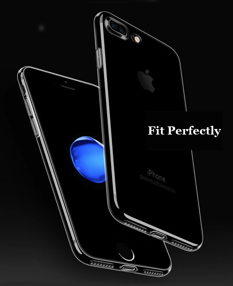 Ultra thin TPU Squishy Case For iPhone Xs Max XR 8 X 4 4S 5 SE 5S 6 plus 7 phone soft Cover Back Skin Silicone protector |