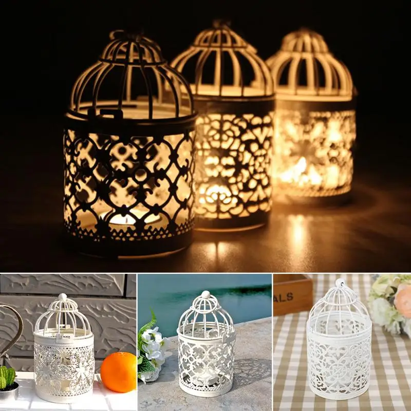 Металлическое железное античное декоративное свадебное украшение для птиц