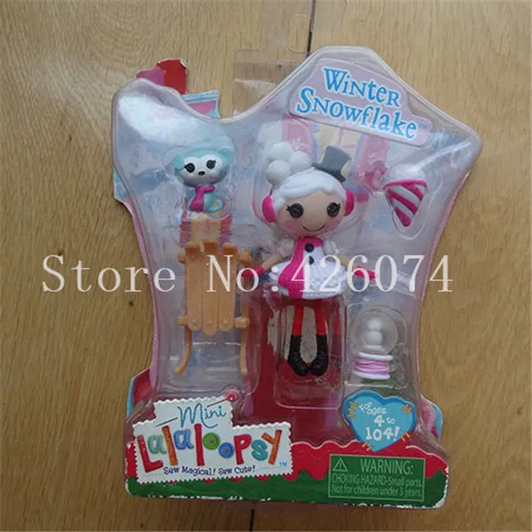 Новые Мини Lalaloopsy фигурки куклы детские игрушки украшения для детей рождественские подарки