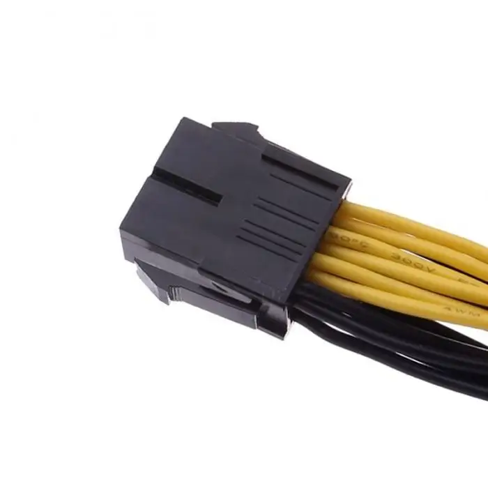 1 шт. 25 см pc источник питания, PCI-E PCIE 8P Женский на 2 порта двойной 8Pin 6+ 2 P Мужской GPU Графический кабель питания- M25