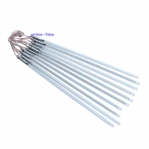 50 см 3528 SMD светодиодный Метеоритный светильник, 10 трубок, 60 светодиодов для рождества, декоративный светильник от дождя, диаметр 12 мм