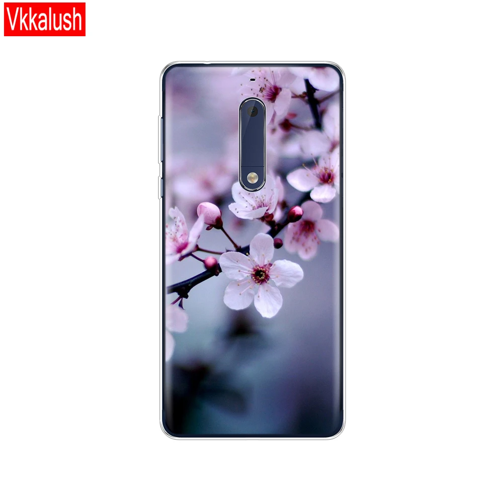 80154 Силиконовый чехол для Nokia 1, 2, 2,1, 3, 3,1, 5, 5,1 plus,, мягкий ТПУ Забавный чехол на заднюю панель, противоударный чехол, бампер, забавная оболочка с животными - Цвет: 80154
