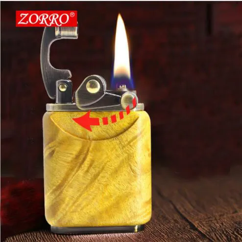 Новый бизнес подарок ZORRO для сигарет из сандалового дерева Оригинальные