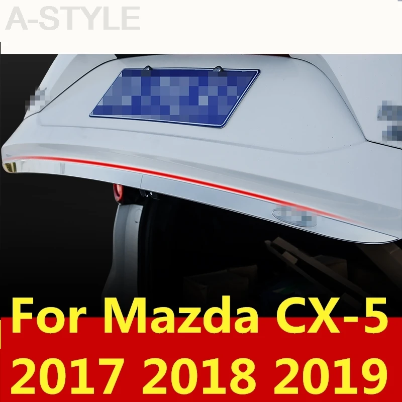Накладка на заднюю дверь багажника для Mazda аксессуары автомобиля CX5 CX 5 2017 2018