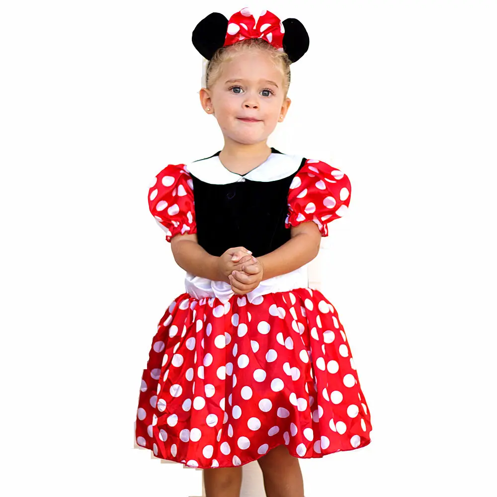 

Горячая продажа Минни Обувь для девочек Платья для женщин принт Косплэй Платья для женщин Хеллоуин костюм одежда партия Микки пачка Платья ...