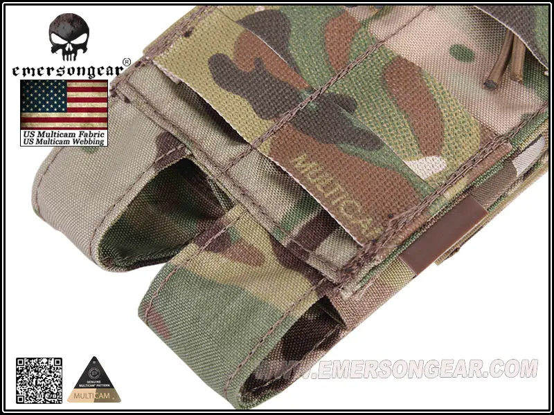 Модульная двойная Магнитная сумка EmersonGear для MP7 Военная Тактическая Сумка