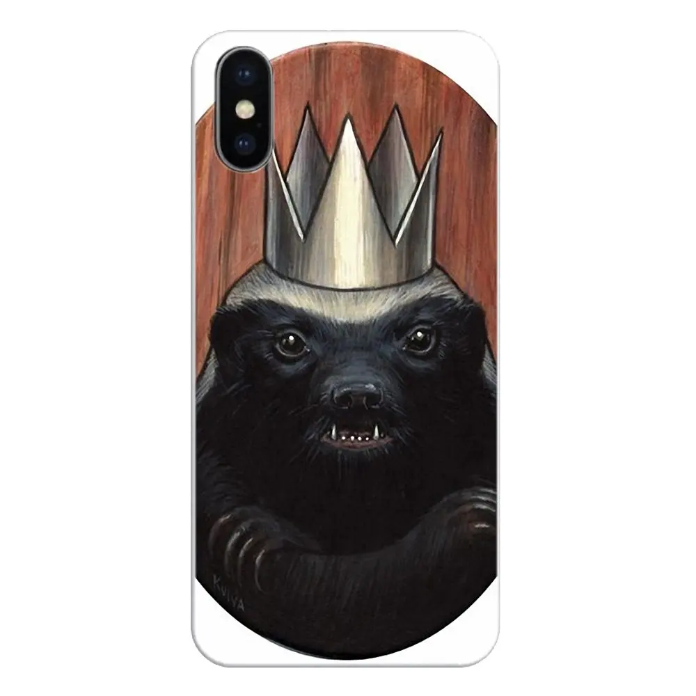 Silicone Phone Cover Bag Cartoon Honey badger For Huawei G7 G8 P7 P8 P9 Lite Honor 4C 5X 5C 6X Mate 7 8 9 Y3 Y5 Y6 II 2 Pro 2017 |