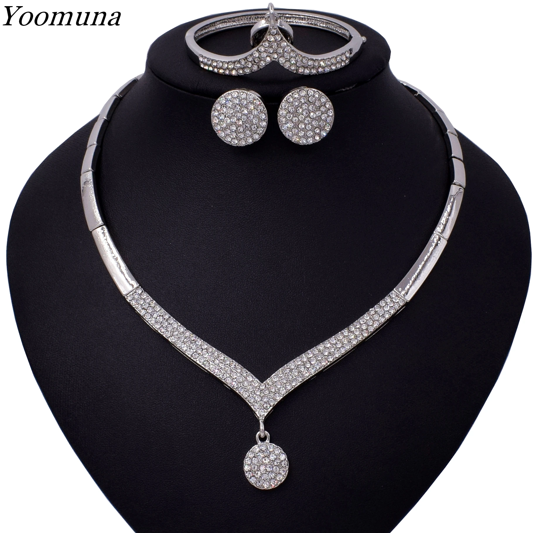 2019 модное украшение в африканском стиле набор Дубаи золото/серебро Цвет