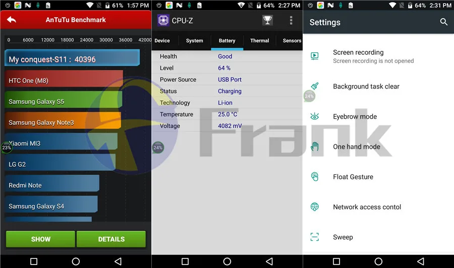 Ударопрочный смартфон Conquest S11 IP68 водонепроницаемый телефон 6GB 128GB 7000mAh PTT NFC Fringerprint OTG прочный телефон