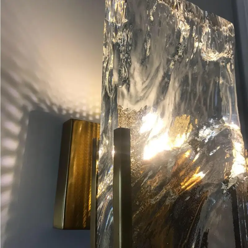 Современный хрустальный настенный светильник роскошный нестандартный